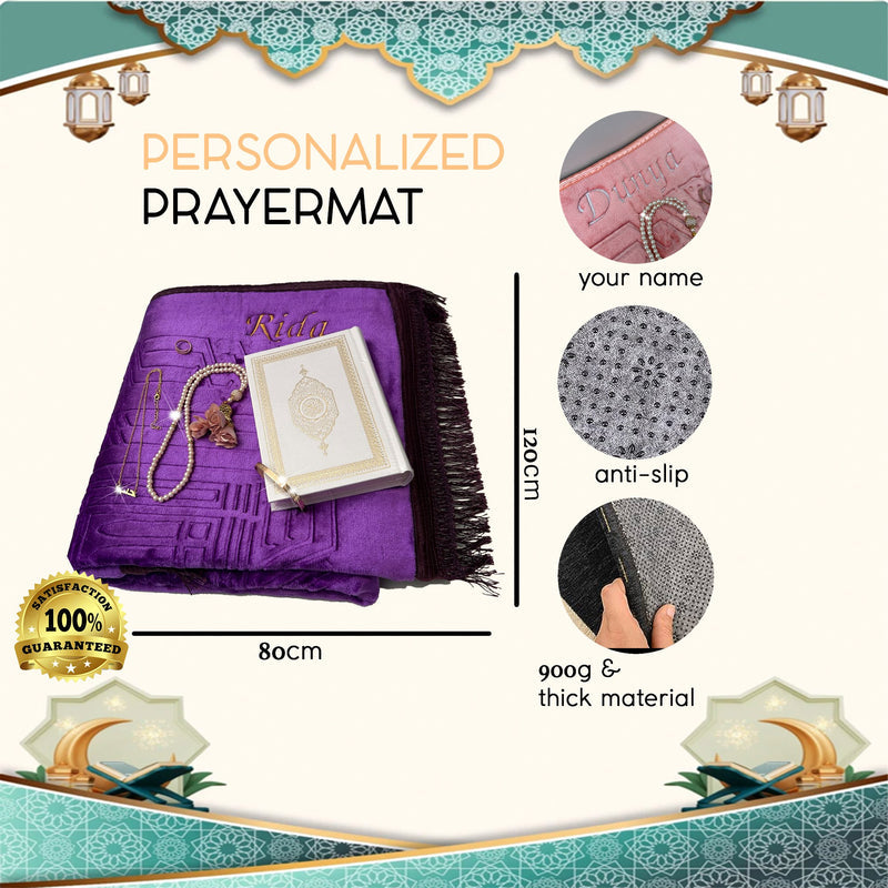PRAYERMAT PERSONALIZED - 900g – My Islam